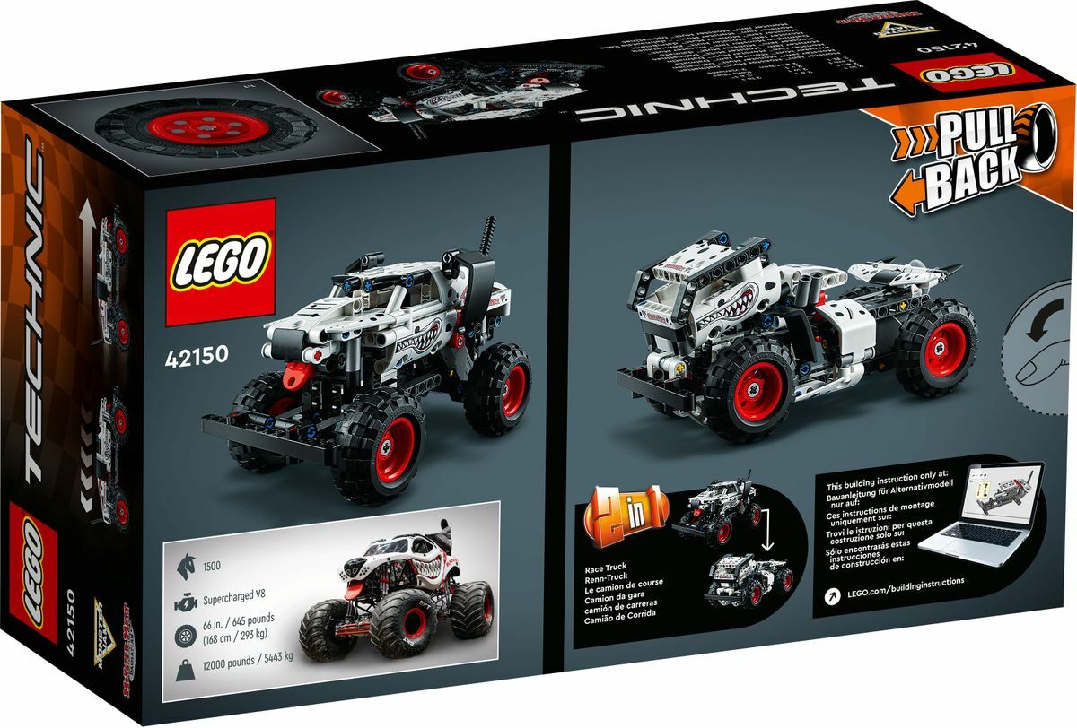 [飛米樂高積木專賣店] LEGO 42150 TECHNIC-迴力卡車 Monster Mutt™ Dalmatian