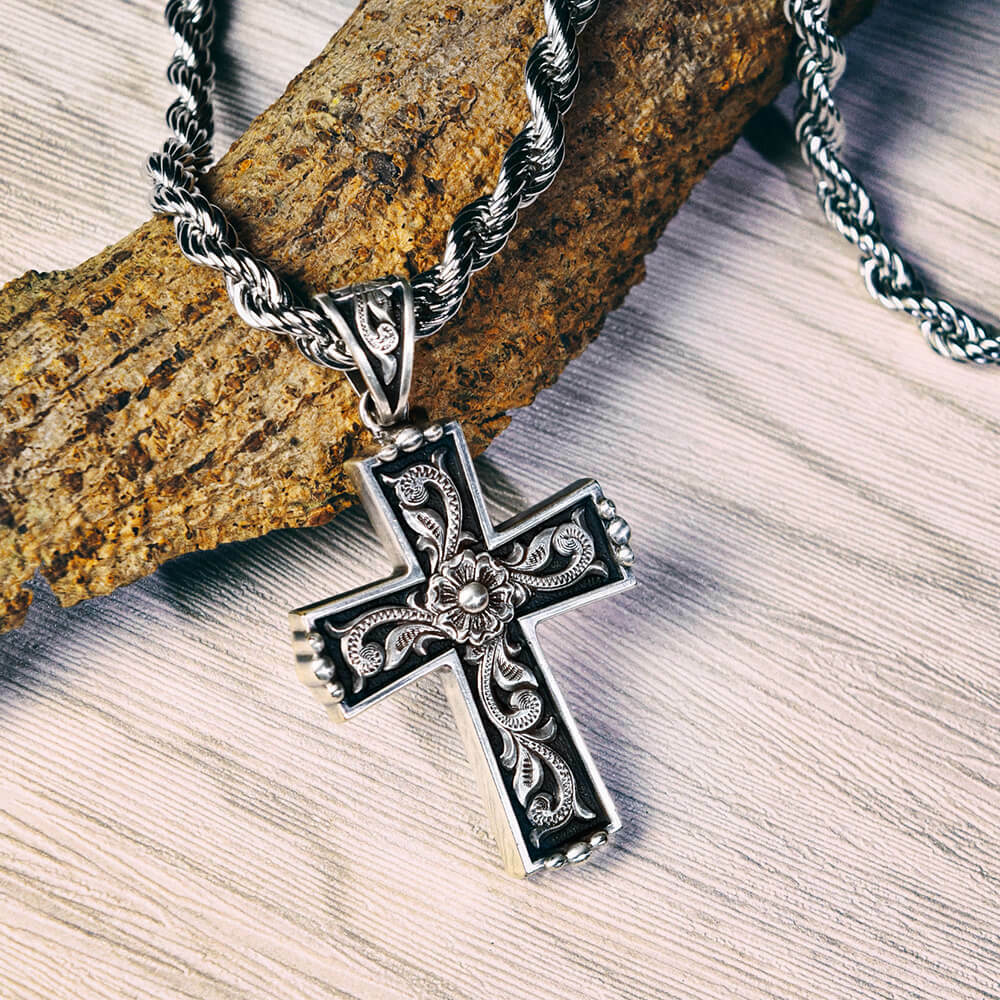 闇夜金州十字架 個性項鍊/個性飾品/項鍊－快速出貨