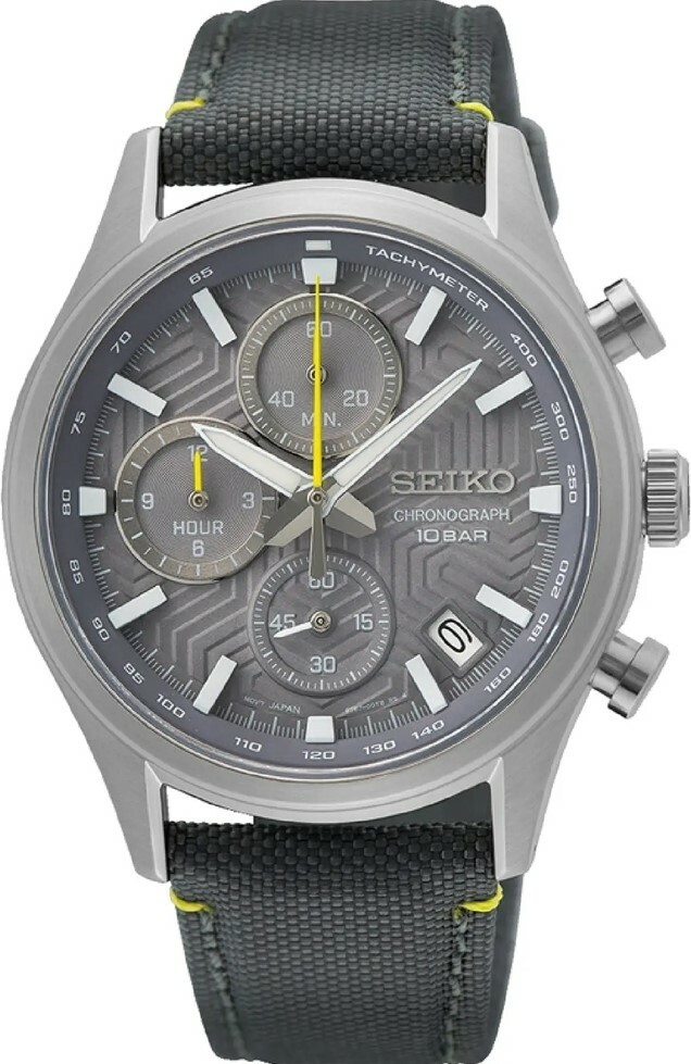 萬年鐘錶 - SEIKO   CS 系列 三眼計時男錶  SSB423P1  / 8T67-00S0N 錶徑39.5MM