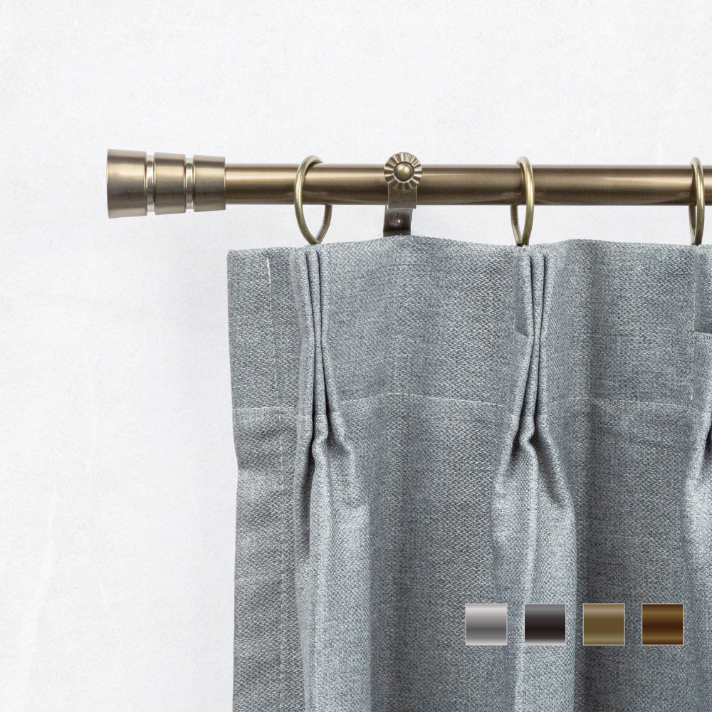 20.7mm│摩登時尚│伸縮窗簾桿架│4色2尺寸