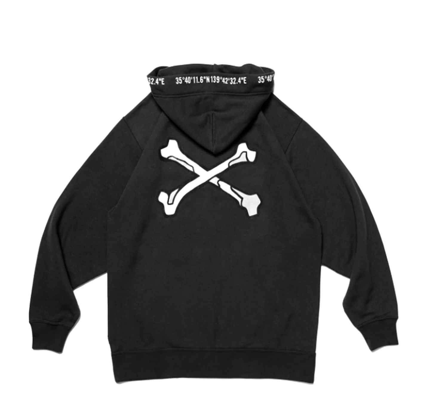 WTAPS 22FW X3.0 / HOODY / CTPL 骨頭帽T 黑色| FLOMMARKET