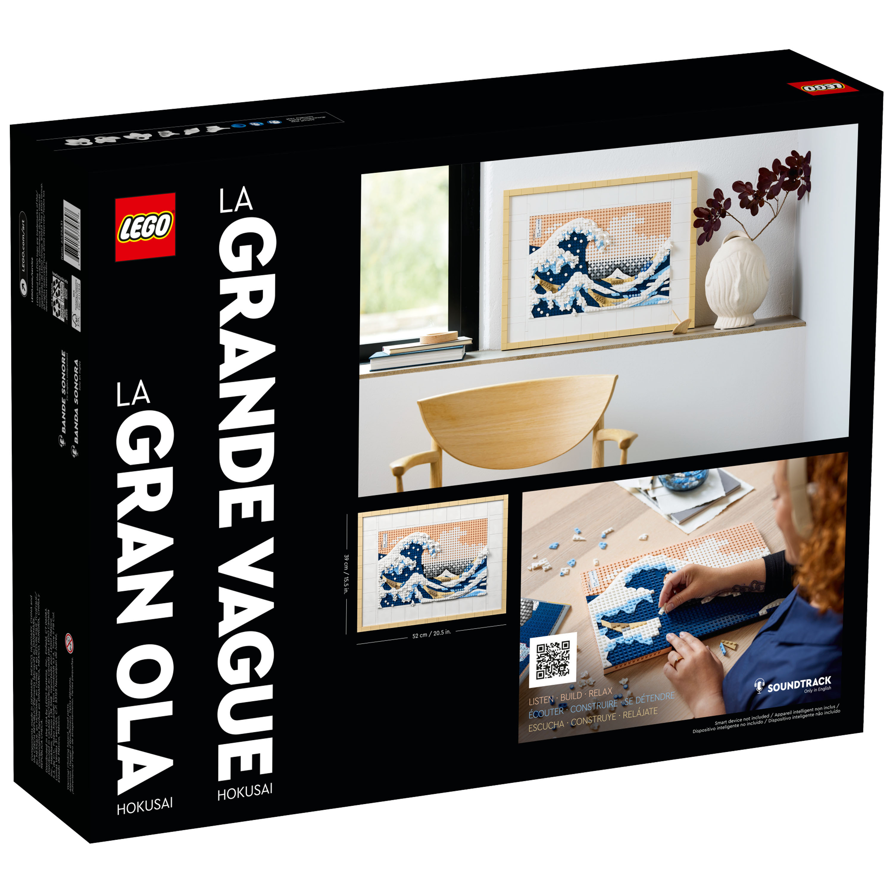 マジックライン LEGO 31208 葛飾北齋－神奈川沖浪裏樂高® Art系列