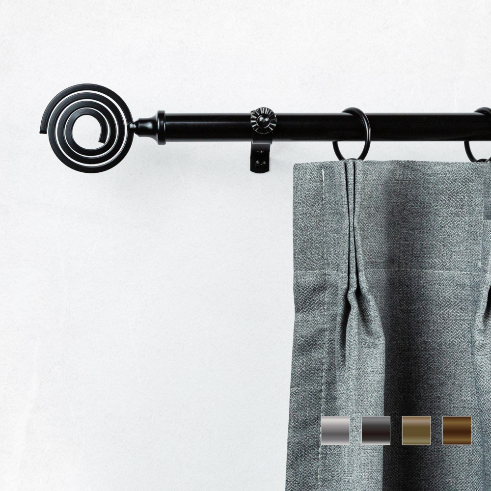 20.7mm│光環格調│伸縮窗簾桿架│4色2尺寸