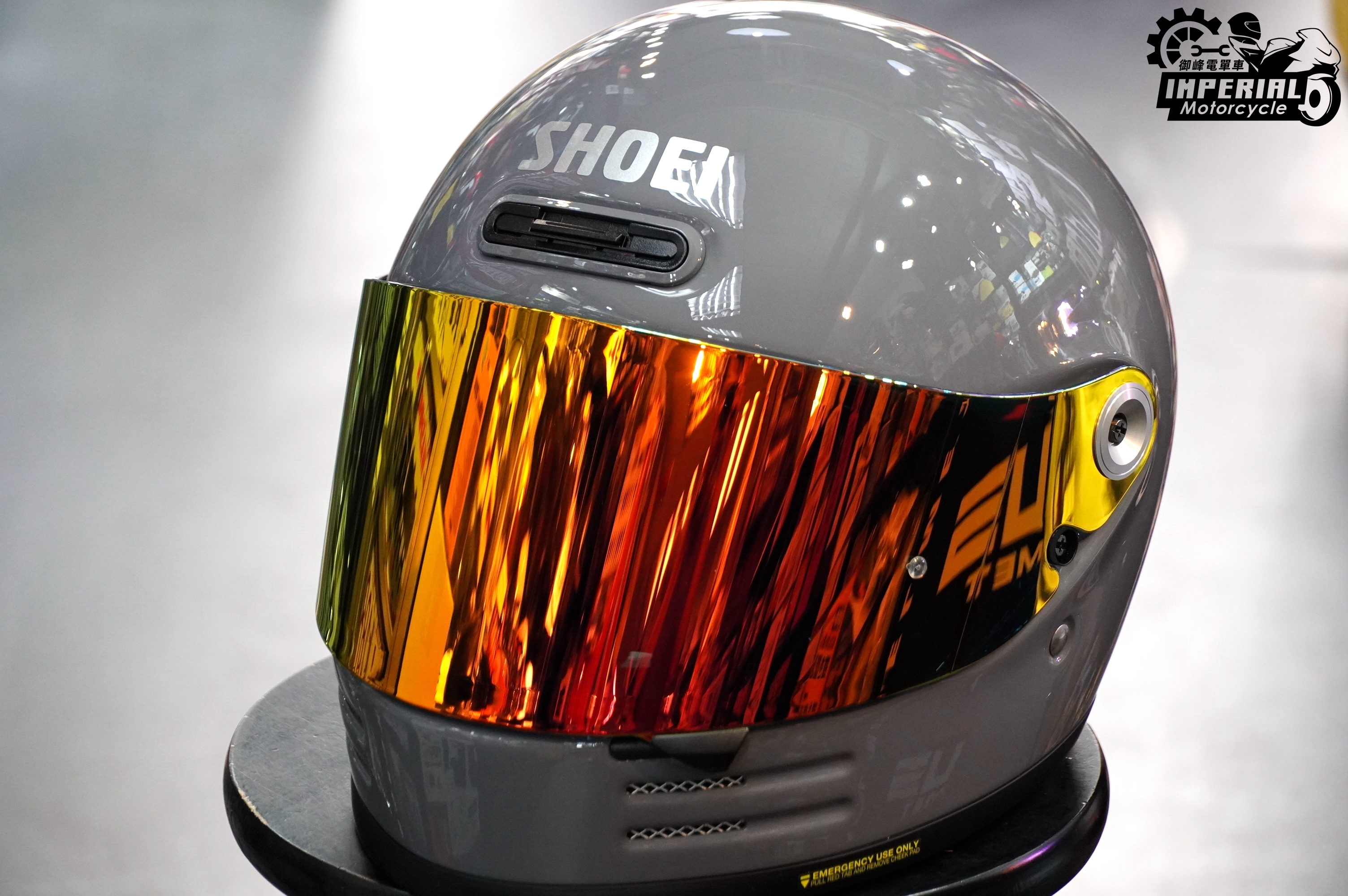 SHOEI GLAMSTER 魔鏡 水銀鏡