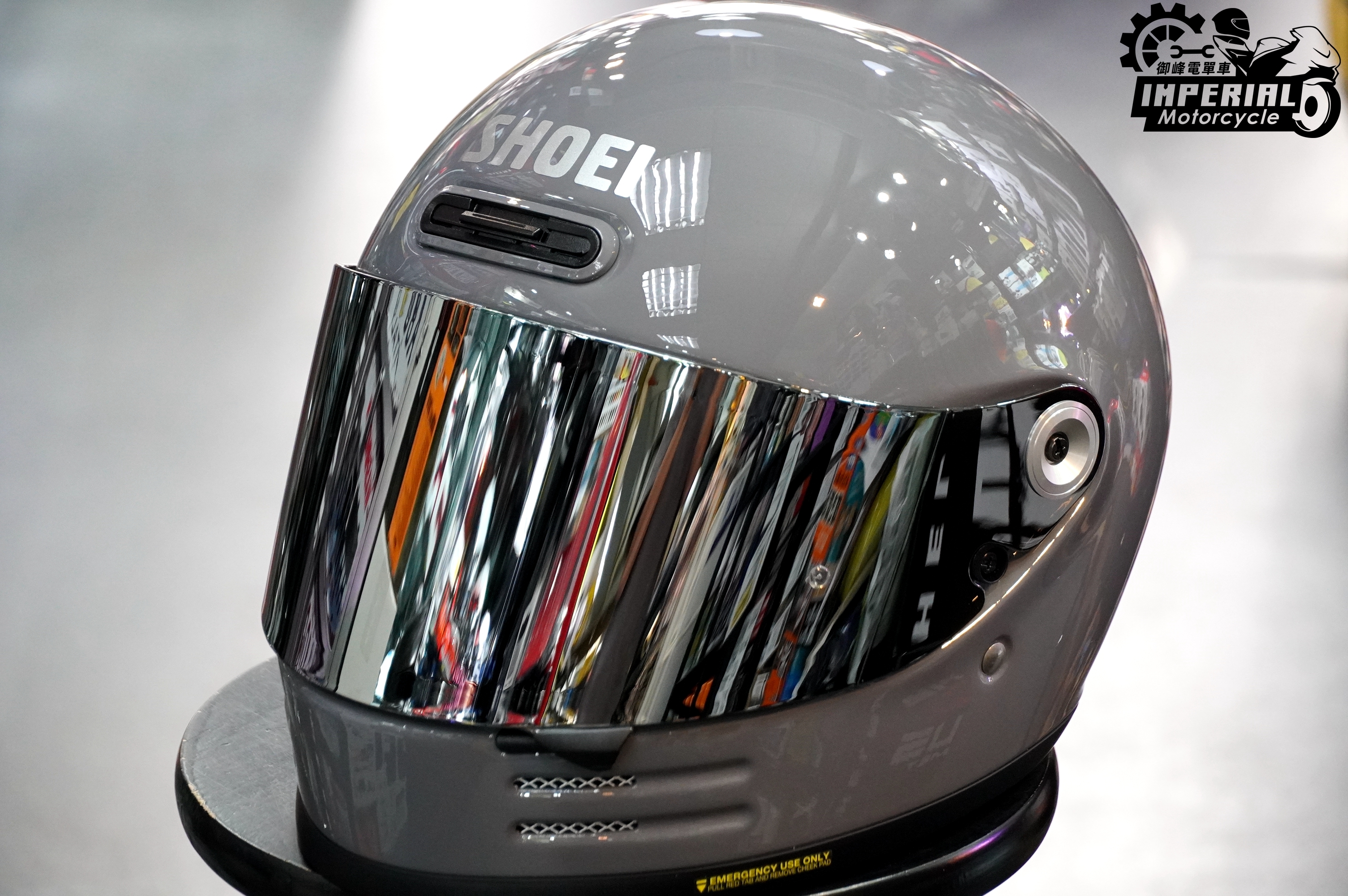 SHOEI GLAMSTER 魔鏡 水銀鏡