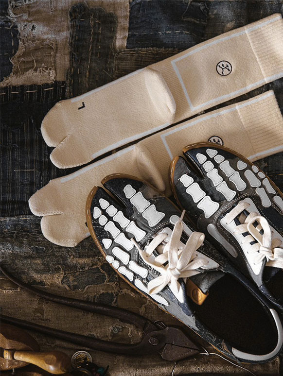 Rifare co X faam 分趾中高筒襪