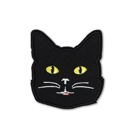 bagrun 戰術風格魔術貼布章-A118A-黑貓頭