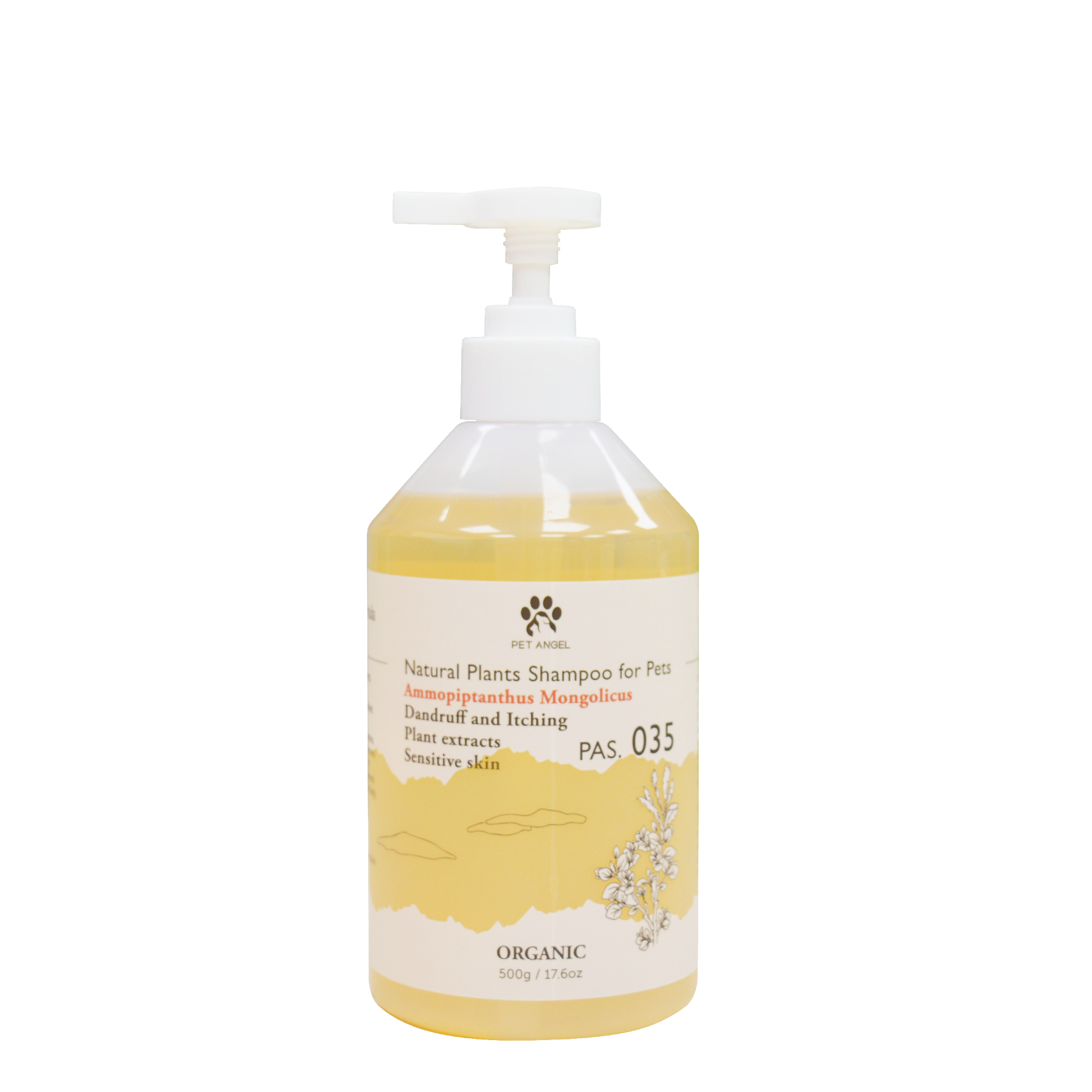 【毛天使 Pet Angel】沙冬青 35｜減輕搔癢配方 寵物洗毛精 (犬貓通用)