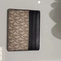 [S] MICHAEL KORS 36U9LCRD1B COOPER TALL CARD CASE,HEMP/BROWN, 196163417837 (SMK231)