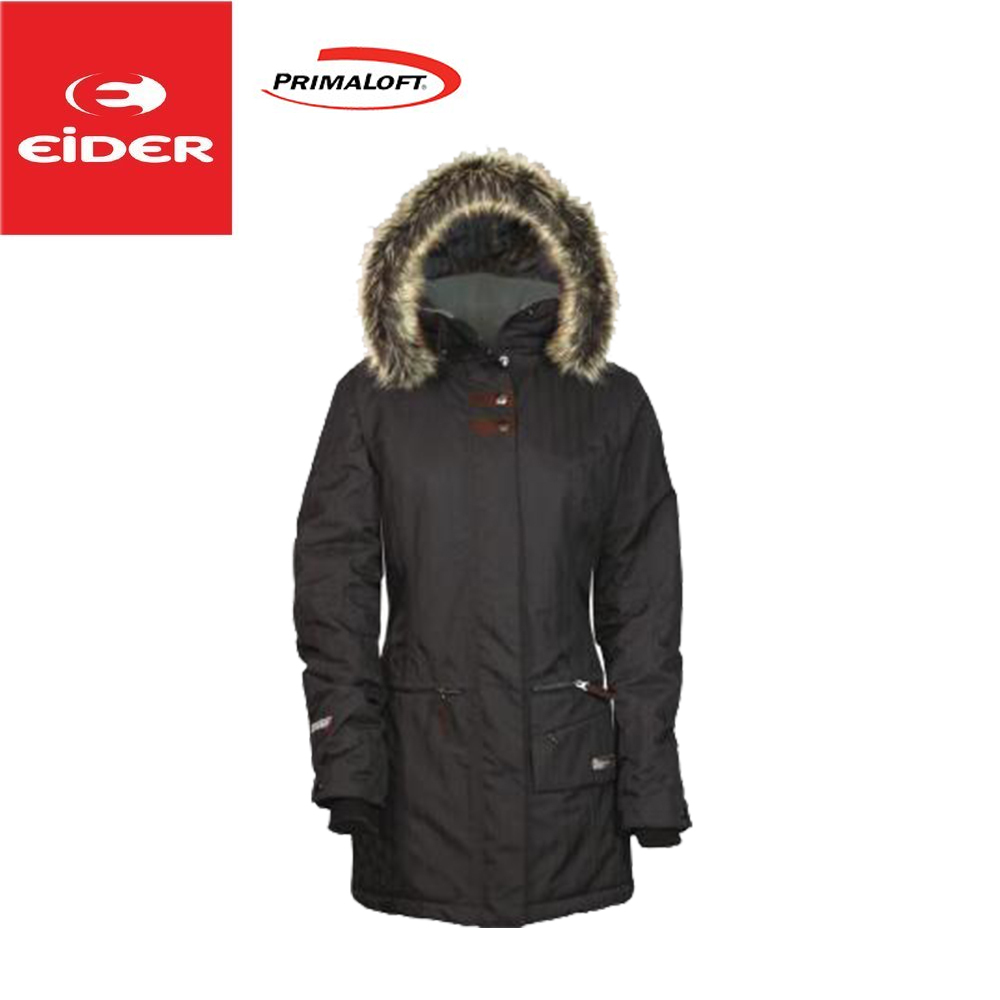 EiDER 法國 EIT2094 防水透氣時尚短大衣 女款 (3色) Primaloft/防風/帽可拆/輕量透氣/賞雪/登山健行/遊學打工 04ET2094