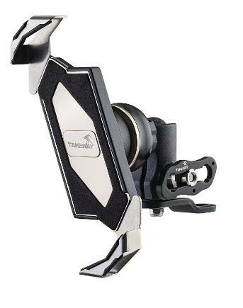 TAKEWAY LA3-PH05-AnvR 防盜 逆磁浮 手機導航架 後照鏡版本