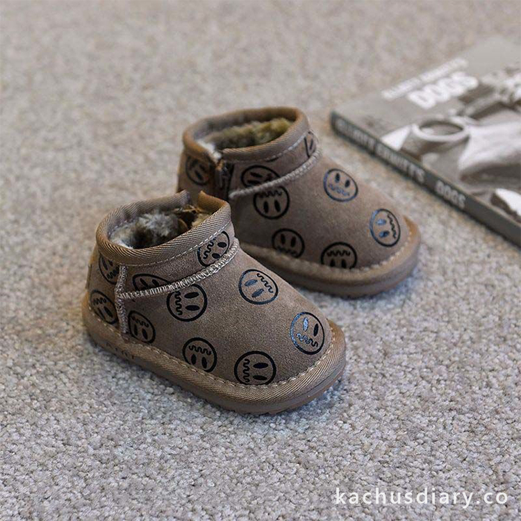 baby soft soled snow boots