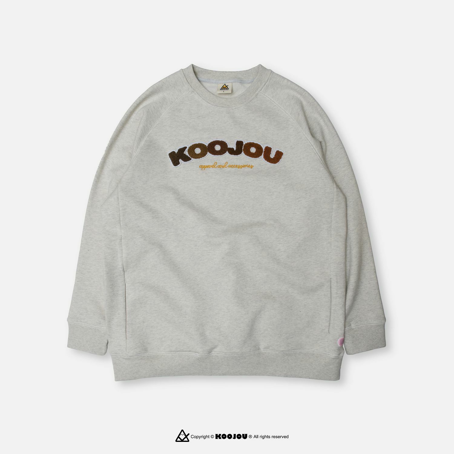 KID ® KOOJOU 毛巾繡大學T