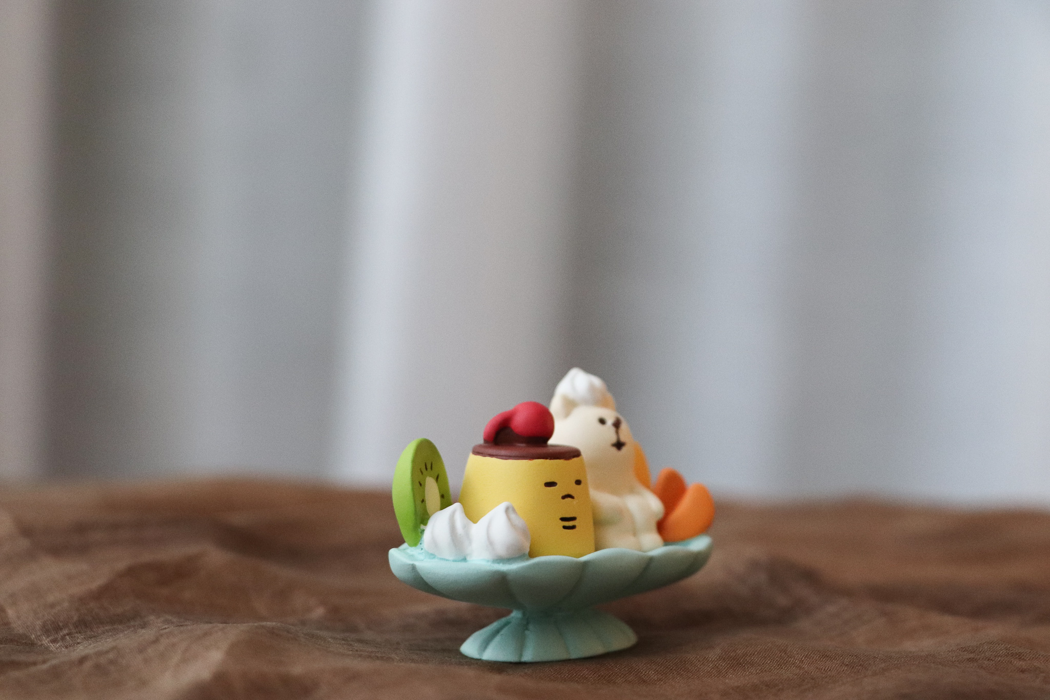 Decole 庭園喫茶店 水果布丁甜點盤