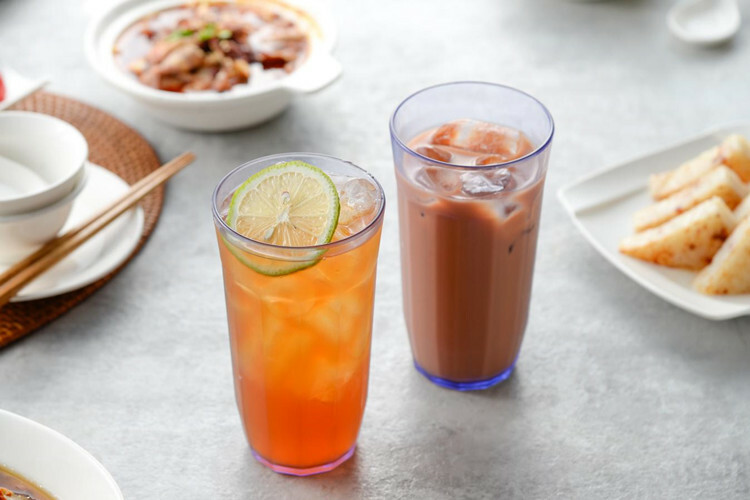 凍檸紅茶、絲襪奶茶