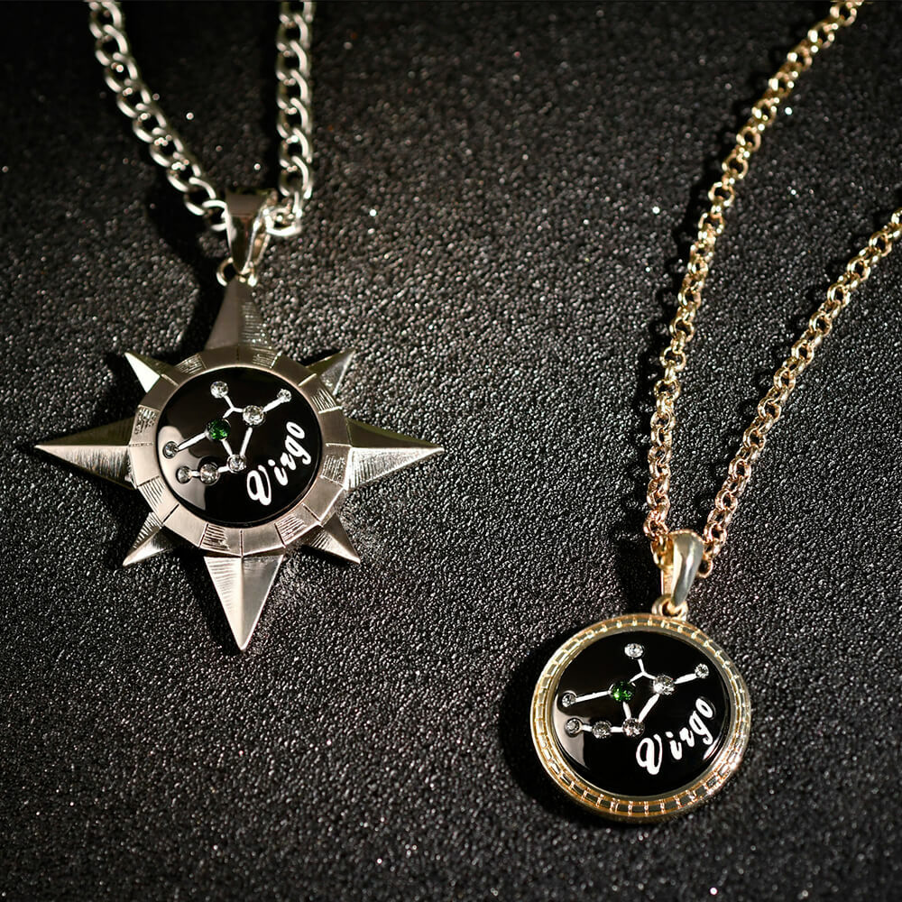 12星座情侶對鍊系列 - 男款 個性項鍊/個性飾品/項鍊－快速出貨