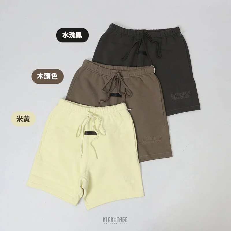 FOG FEAR Of GOD ESSENTIALS SWEATSHORT 棉短褲棉褲