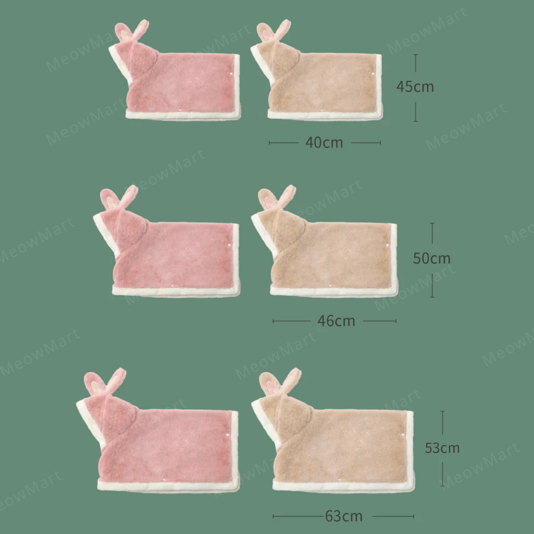 Fukufuku 兔年寵物披風貓披風