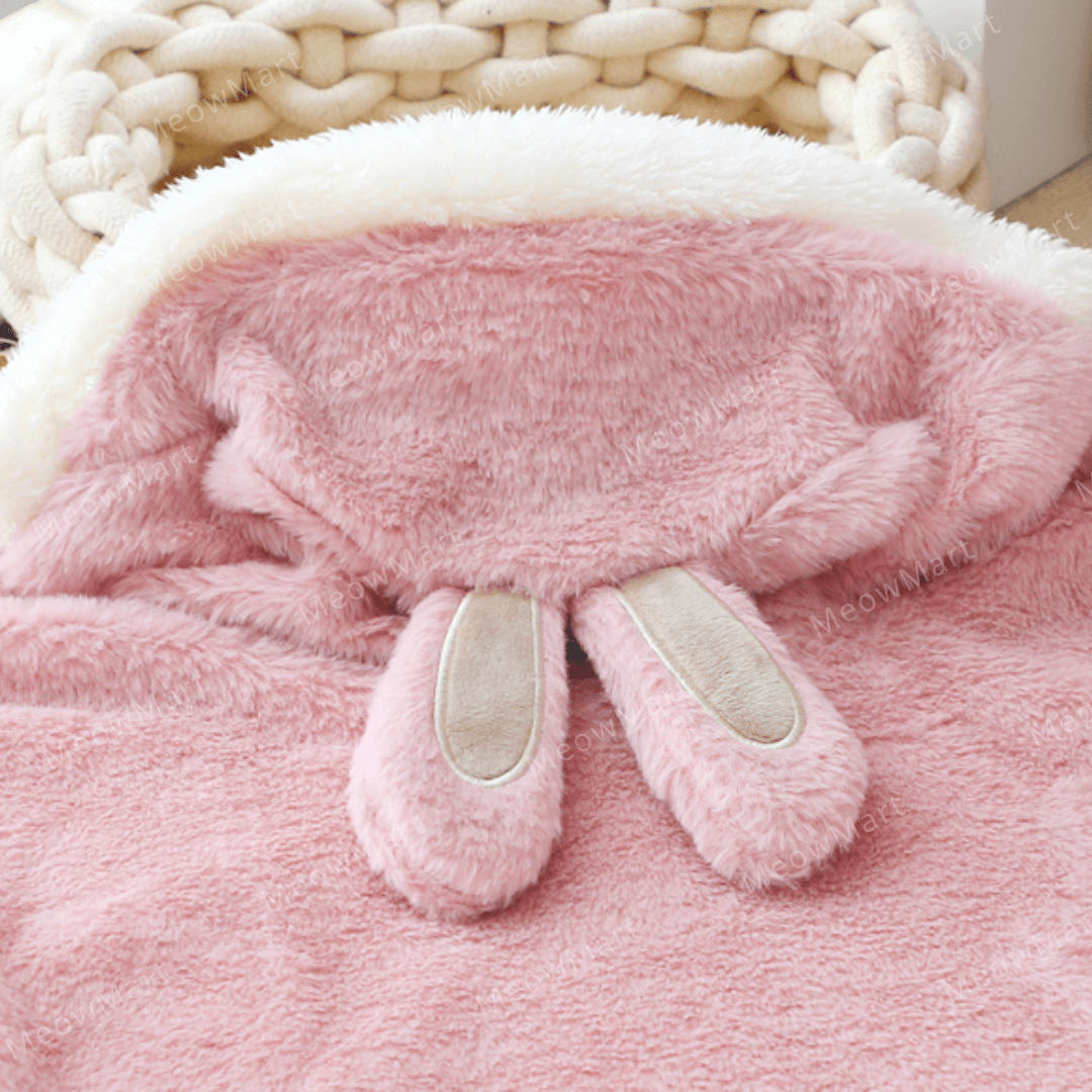 Fukufuku 兔年寵物披風貓披風