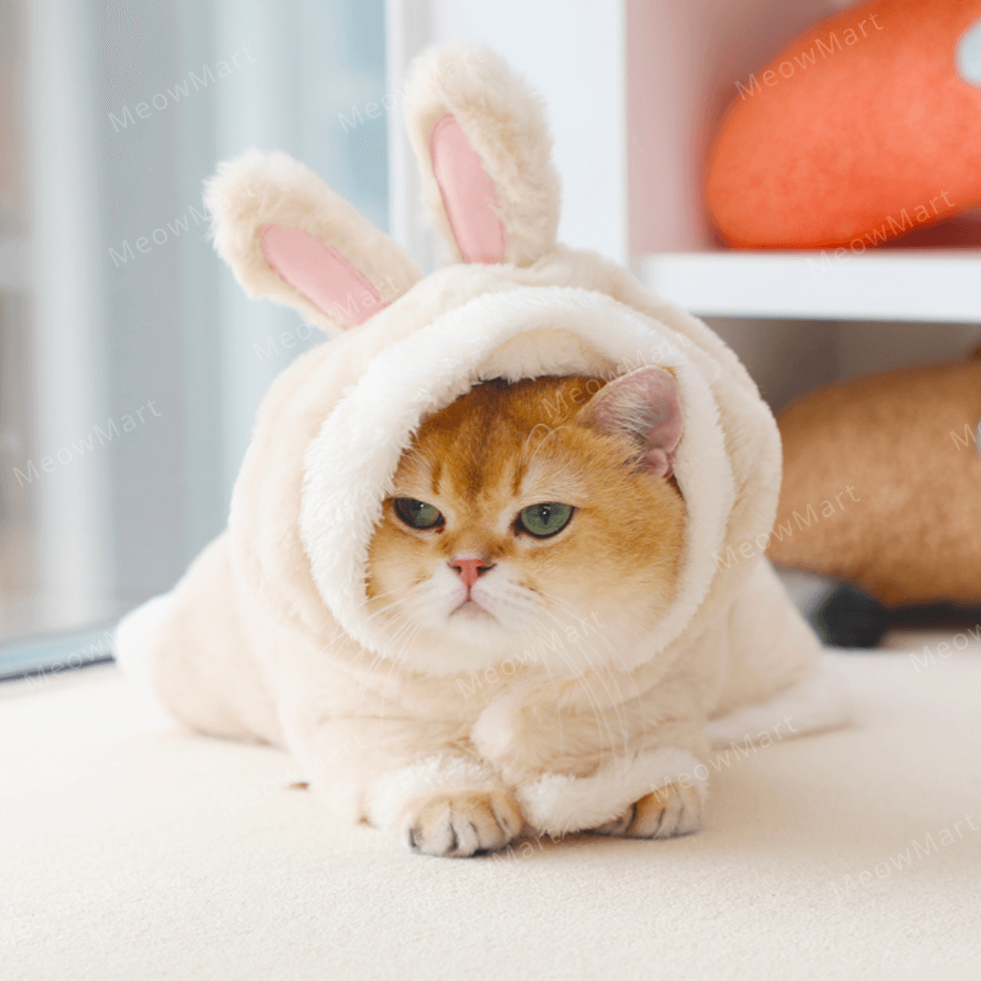 Fukufuku 兔年寵物披風貓披風