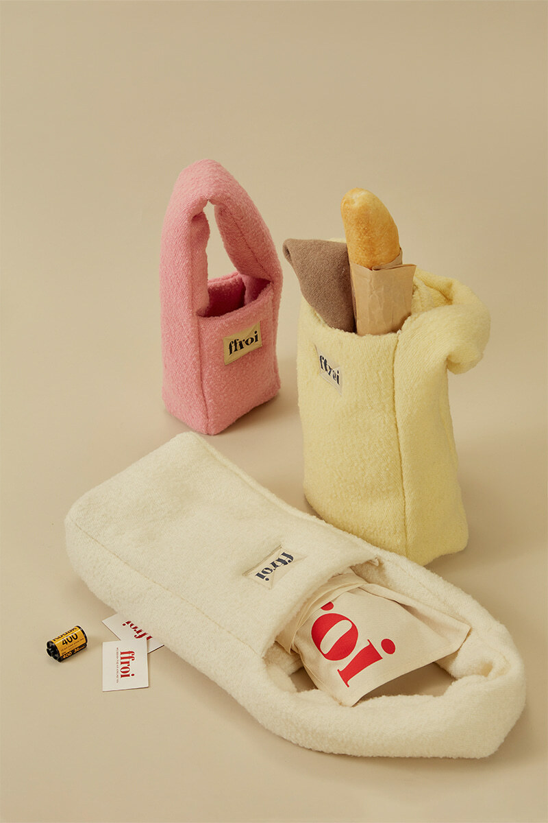 韓國代購> FFROI FLEECY BAG