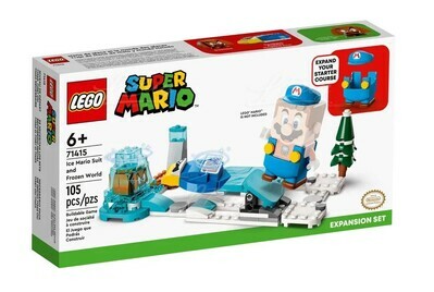 LEGO Super Mario 71415 : 冰凍瑪利歐套裝和冰雪世界擴充版圖