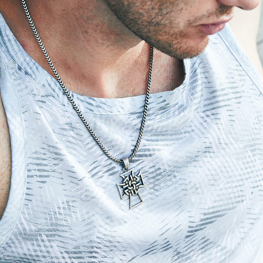 闇夜金州搖滾鏤空 個性項鍊/個性飾品/項鍊－快速出貨