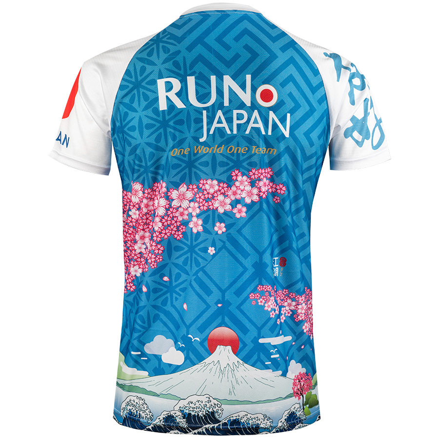 江湖跑堂《台日友好》RUN JAPAN 運動跑服 | 日本翔走
