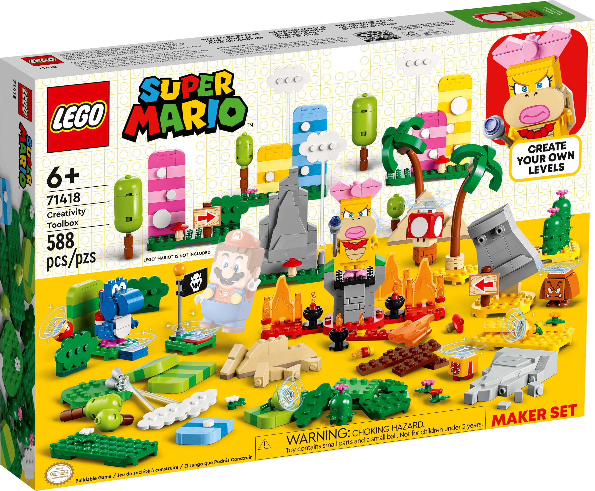 LEGO Super Mario 71418 : 創意工具箱製作者套裝