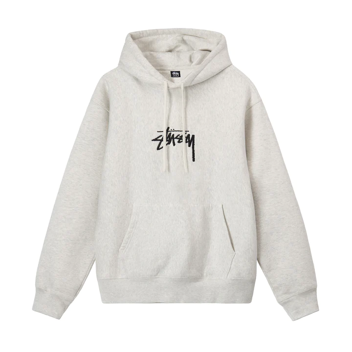 2022AW STUSSY STOCK LOGO APP. HOOD 重磅寬版帽T 基本LOGO 現貨