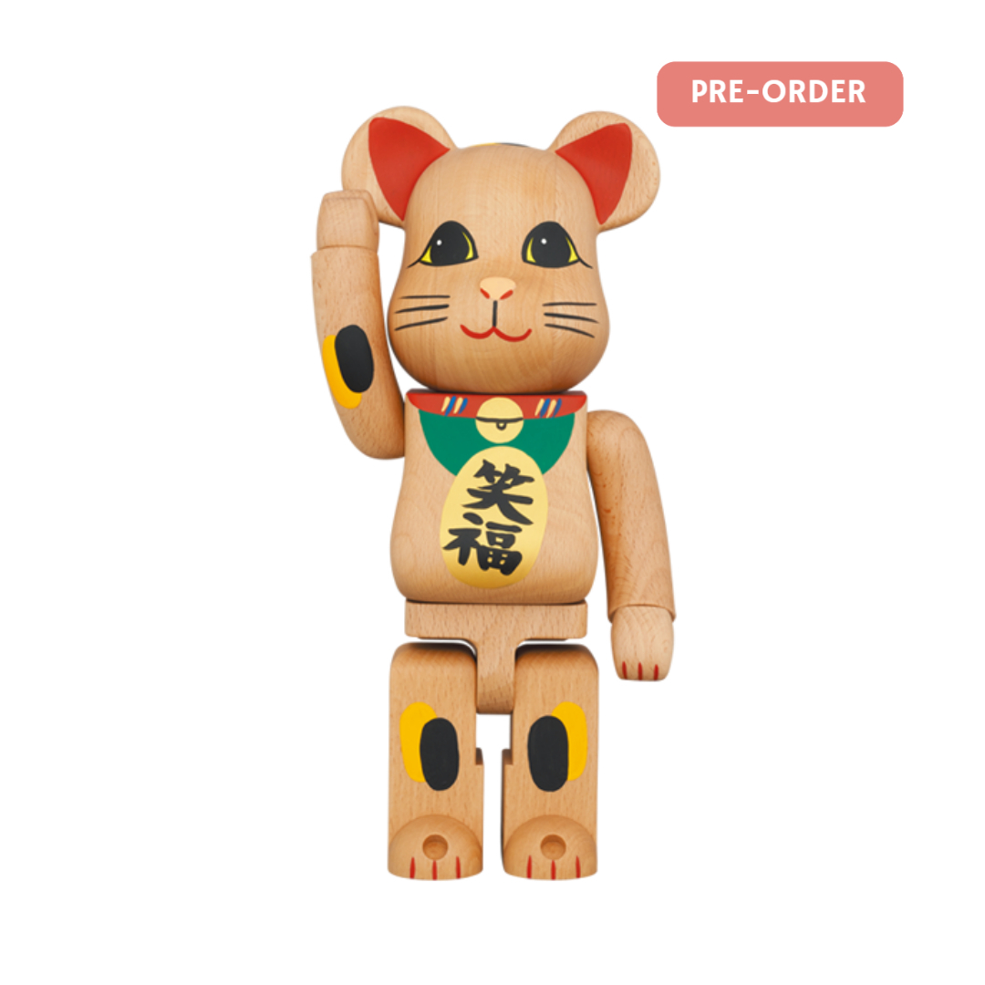 BE@RBRICK カリモク 招き猫 四 400％