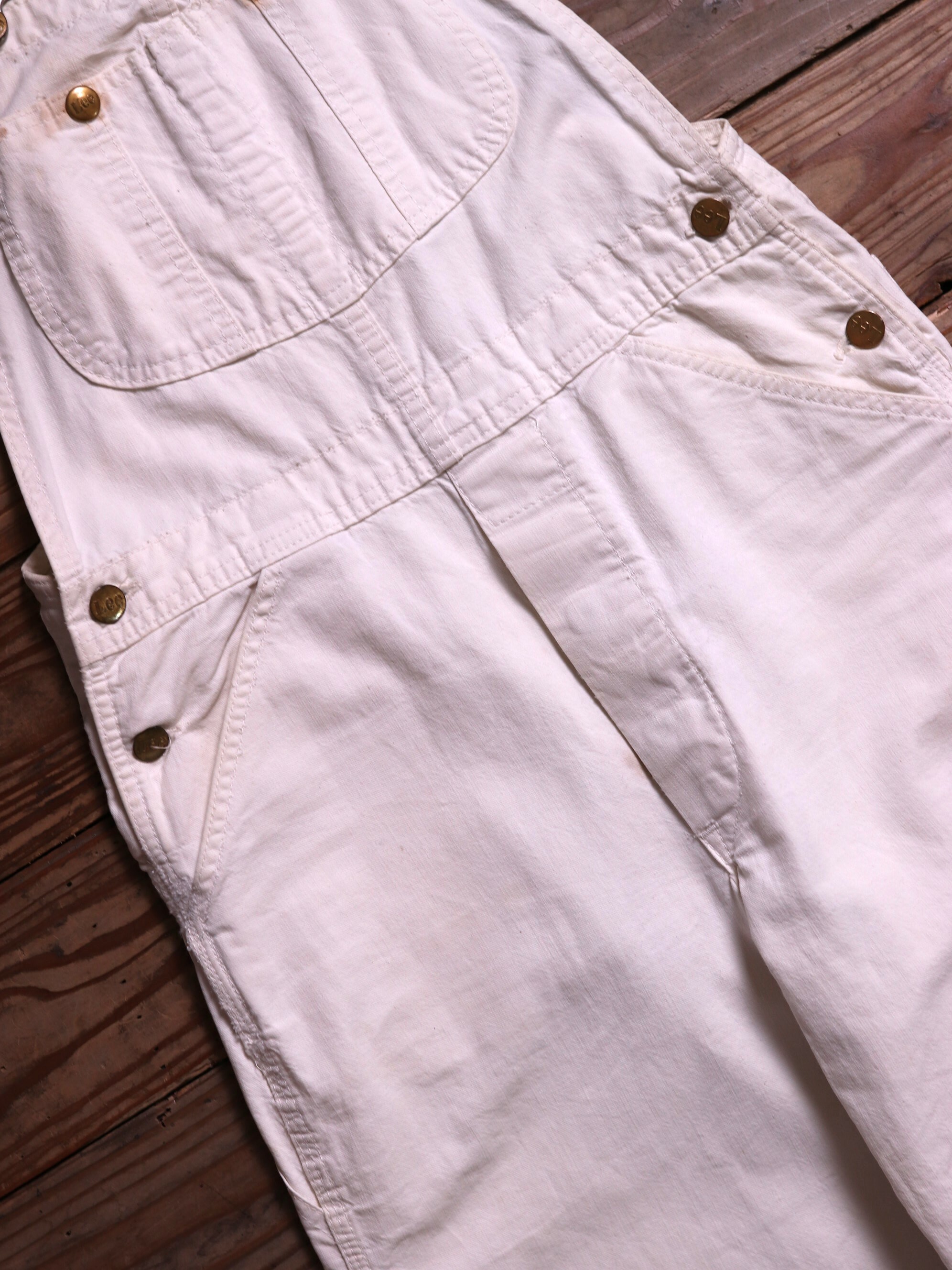 VTG 70s 80s Oshkosh Sanforized Denim Engineer Coveralls Thrashed