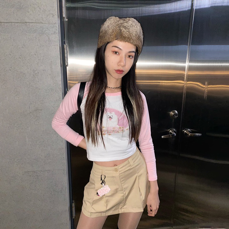 百褶短裙(in stock)