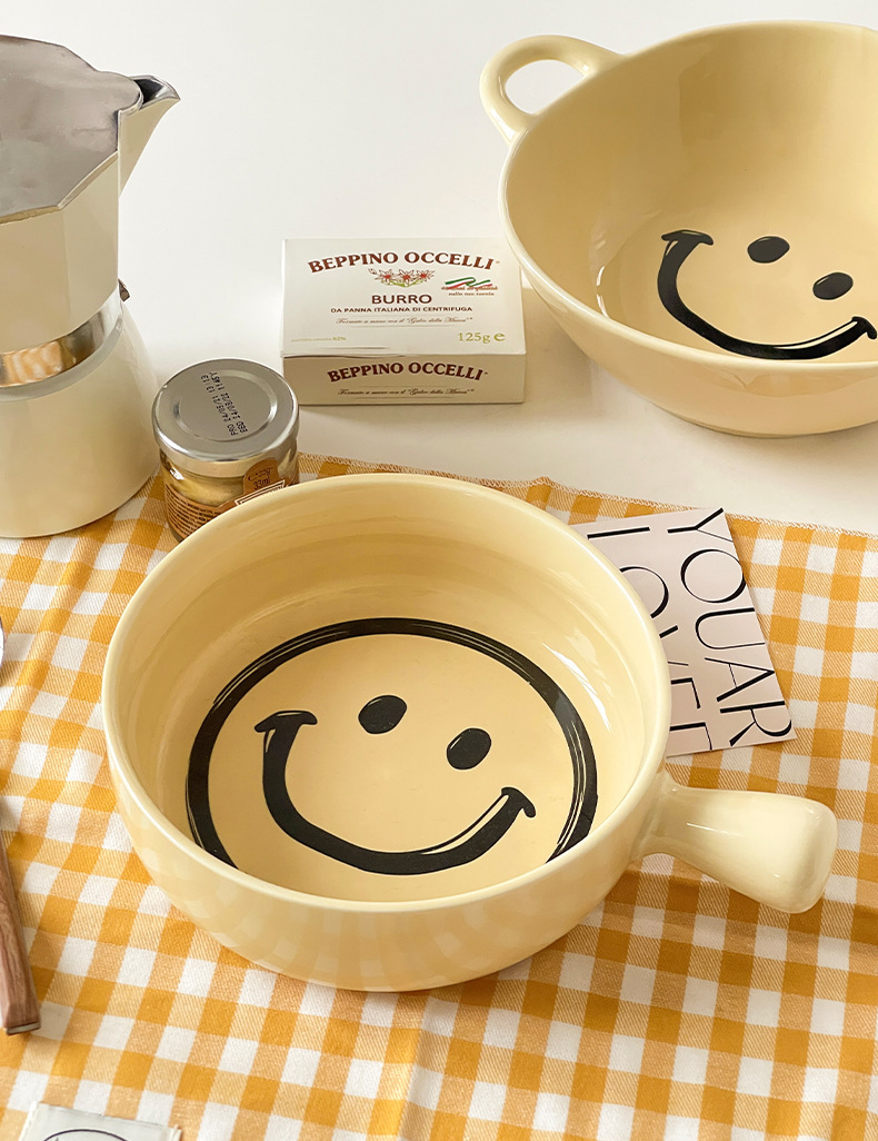 《1538》保持微笑可愛奶油碗