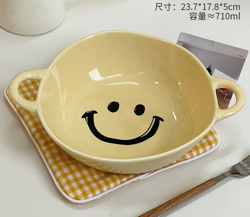 《1538》保持微笑可愛奶油碗