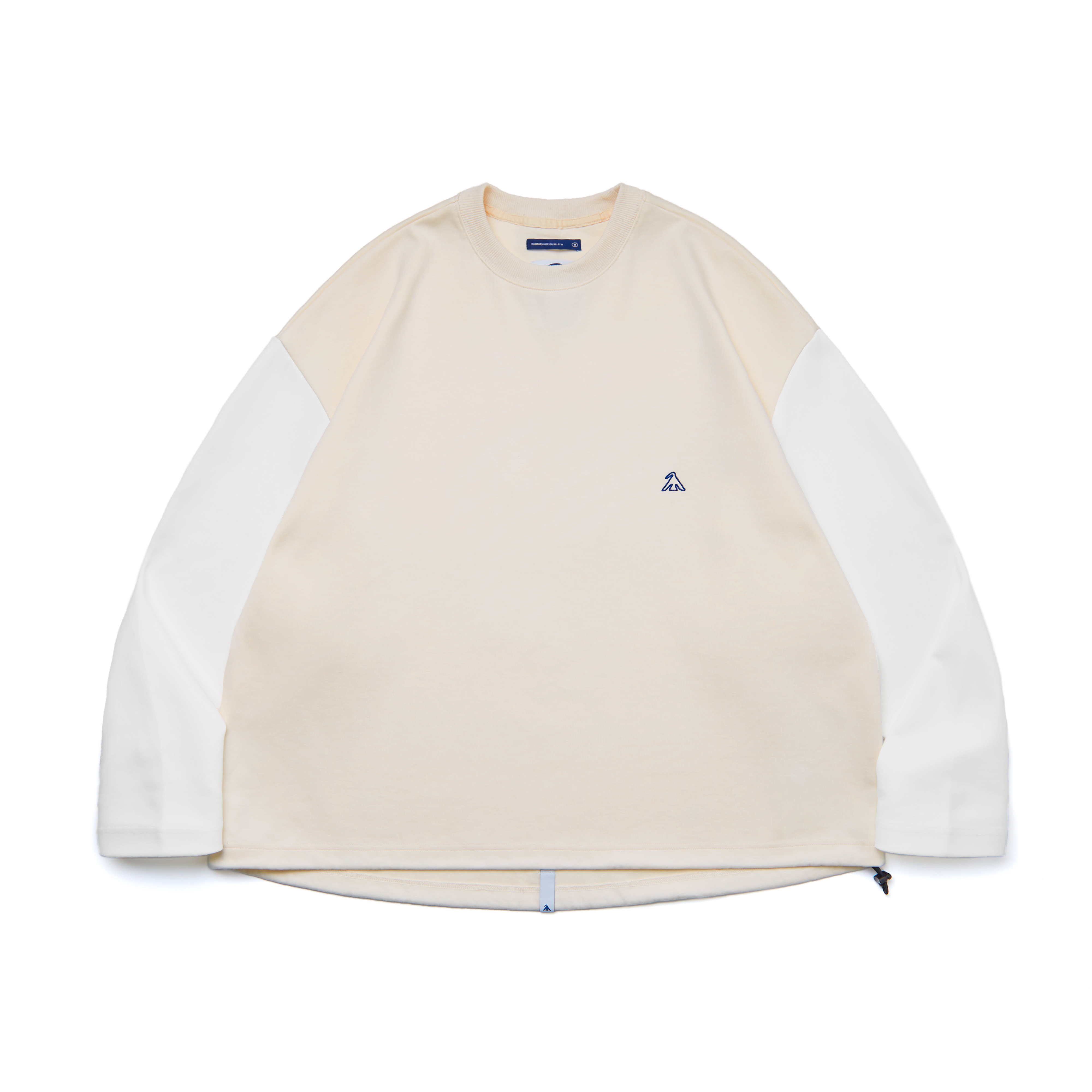 MELSIGN - Mixland Graphic L/S Tee - Ivory
