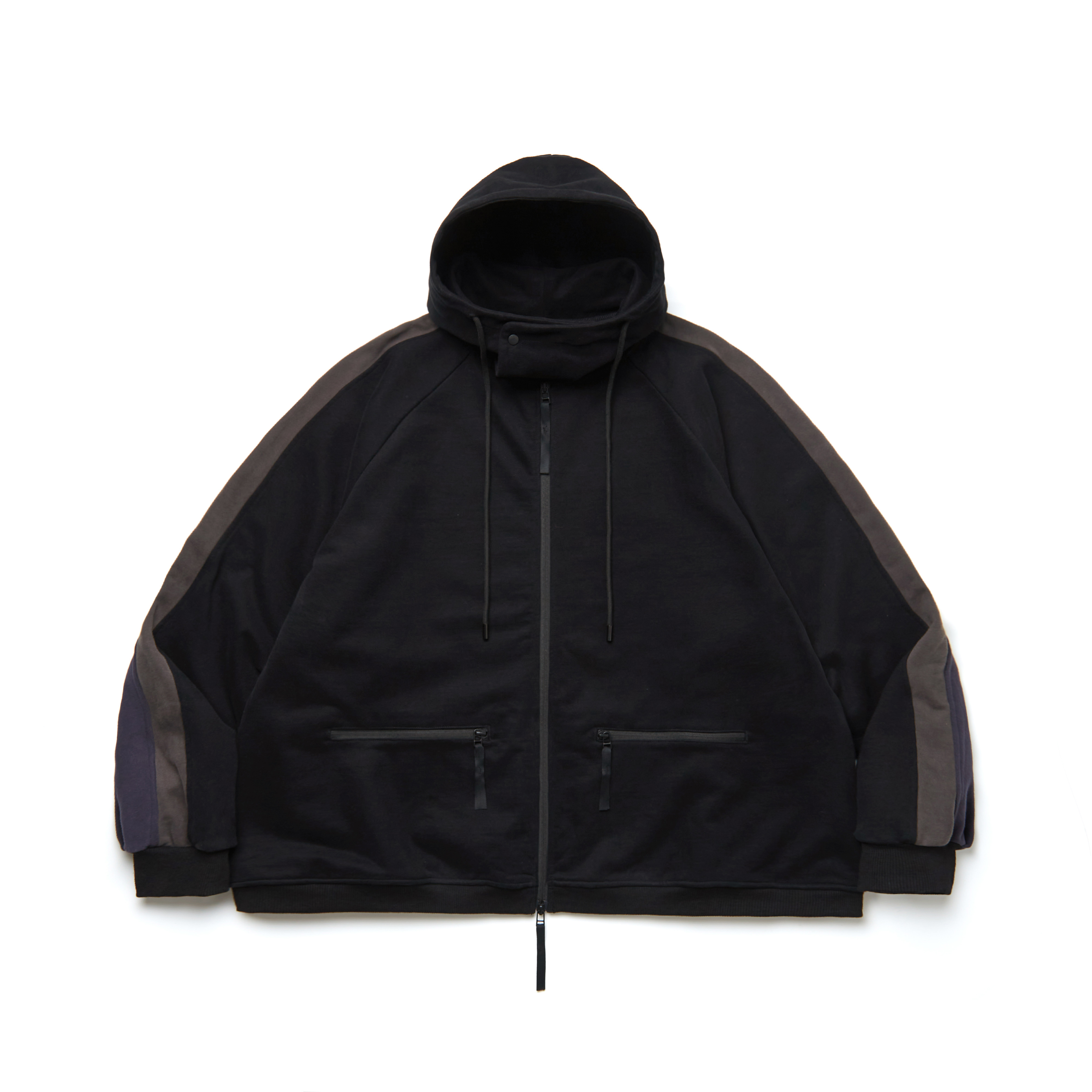 MELSIGN - Track Hooded Jacket - Black