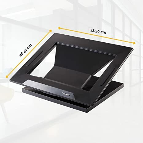 Fellowes Designer Suites Laptop Riser, Black (Part No.: 8038401)