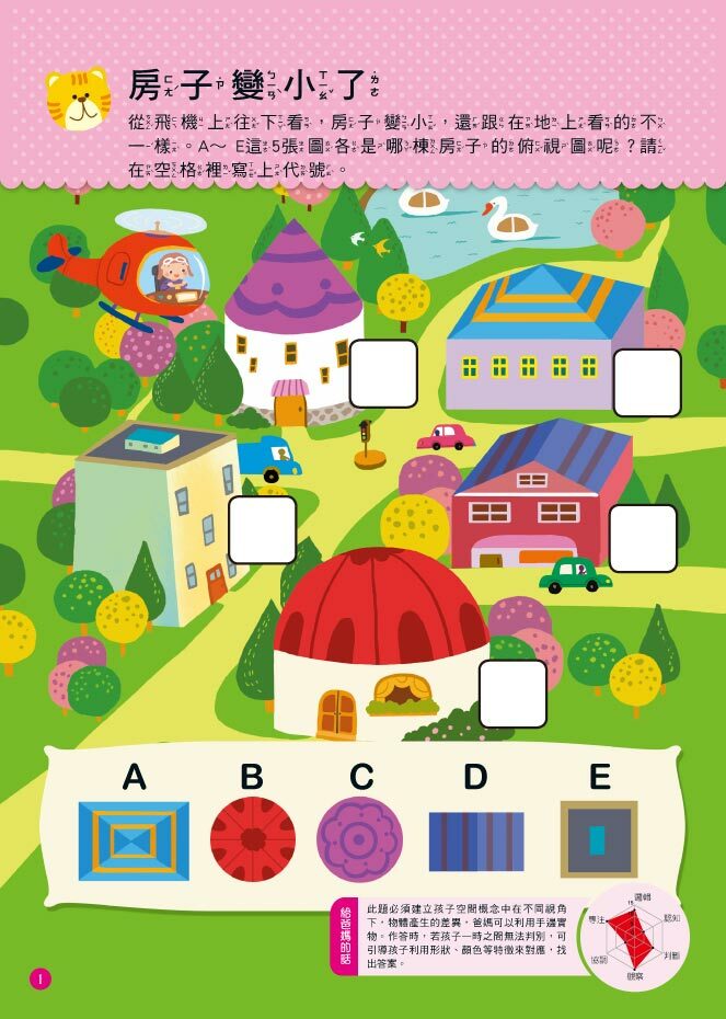5歲圖形覺察概念