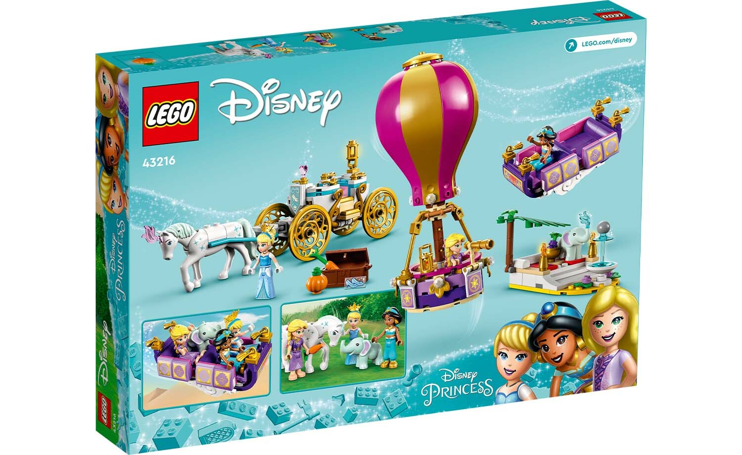 [飛米樂高積木專賣店] LEGO 43216 Disney-Princess Enchanted Journey