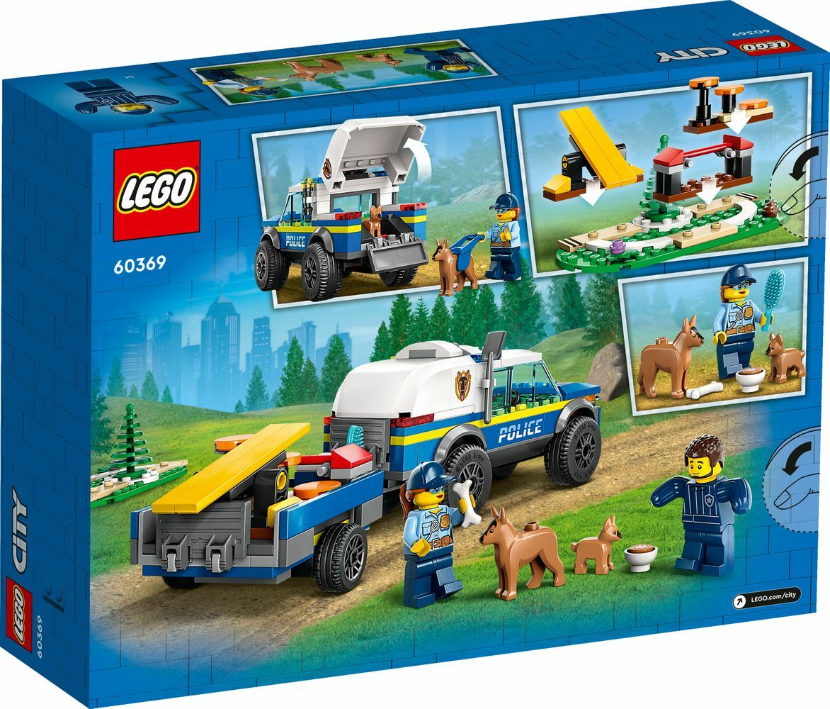 [飛米樂高積木專賣店] LEGO 60369 City-移動式警犬訓練