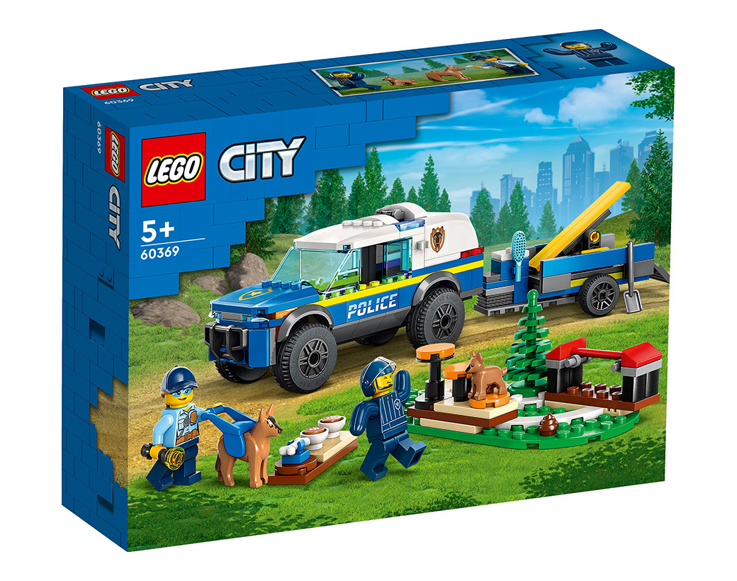 [飛米樂高積木專賣店] LEGO 60369 City-移動式警犬訓練