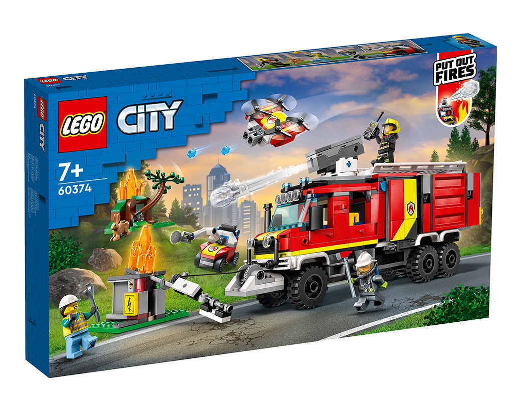 [飛米樂高積木專賣店] LEGO 60374 City-消防指揮車