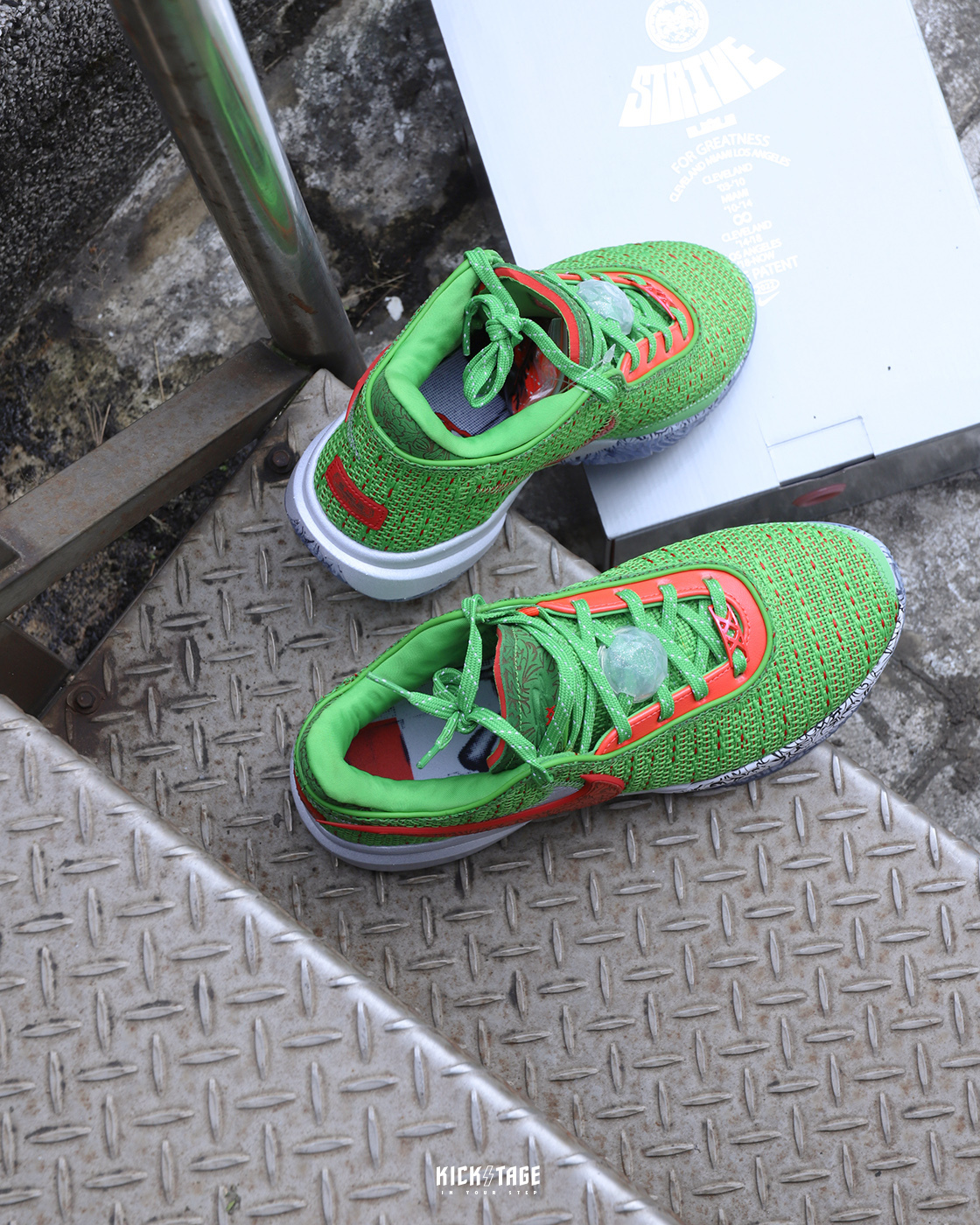 NIKE LeBron XX CHRISTMAS 聖誕節綠色青竹絲籃球鞋【FJ4956-300】LBJ20