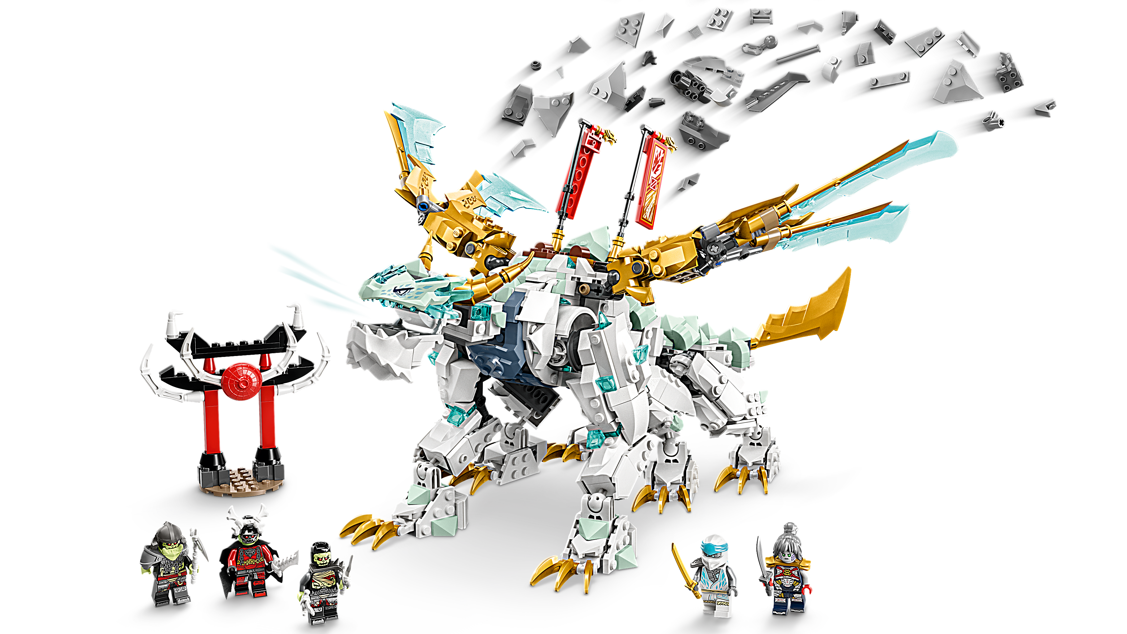 LEGO Ninjago 71786 : Zane 的寒冰猛龍
