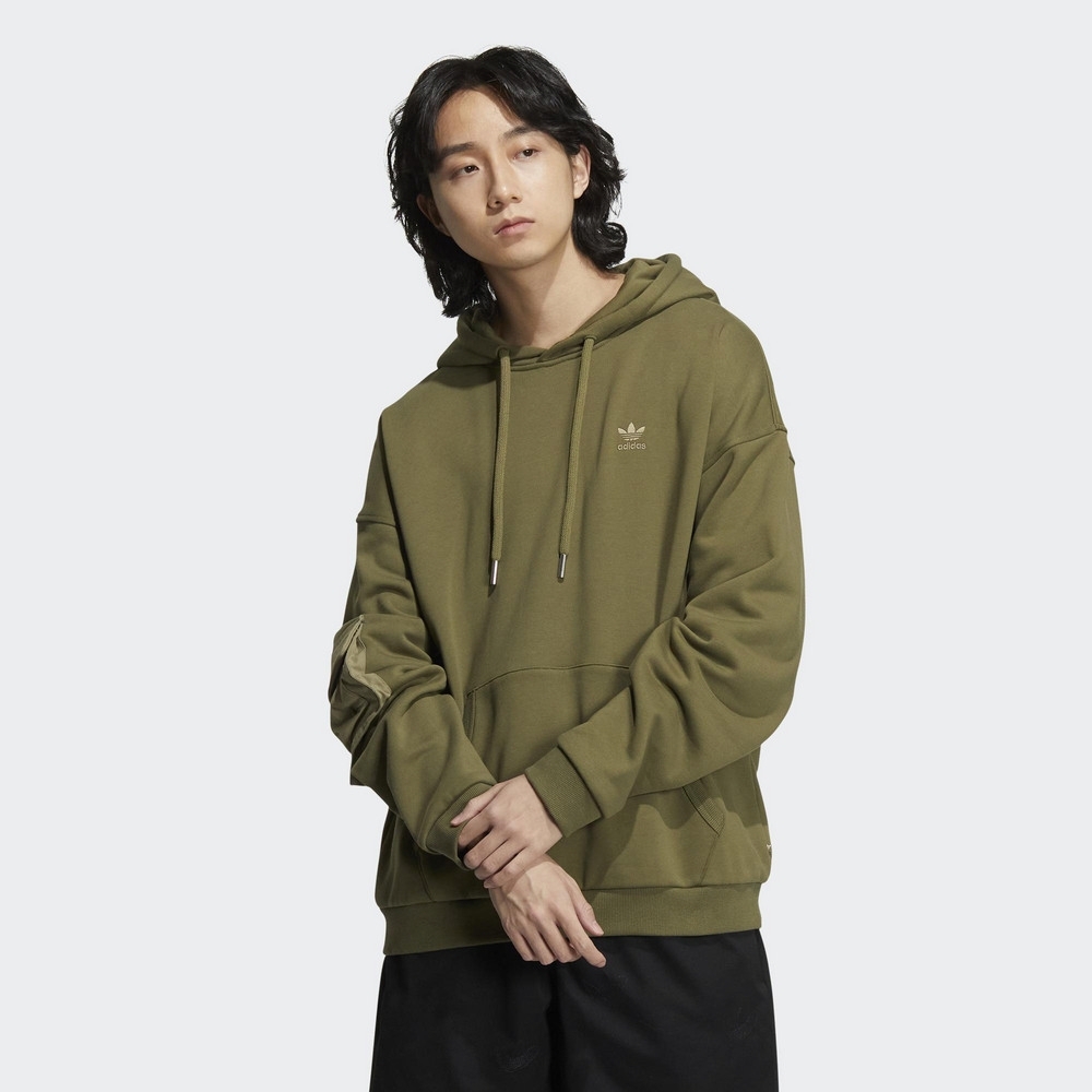 ADIDAS WW HOODY 男 連帽T恤 綠IC8156 DEC-