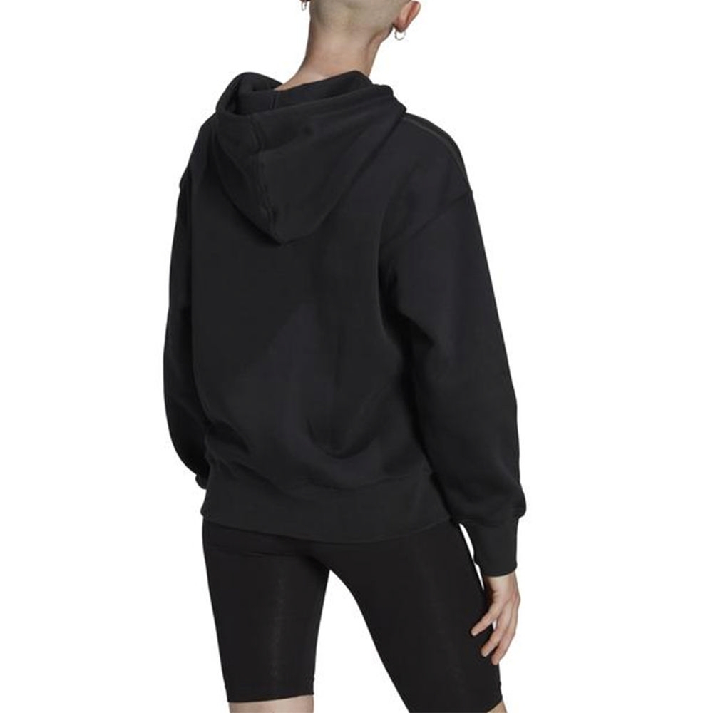 ADIDAS GRAPHIC HOODIE 女 連帽T恤 黑HM4896 DEC-