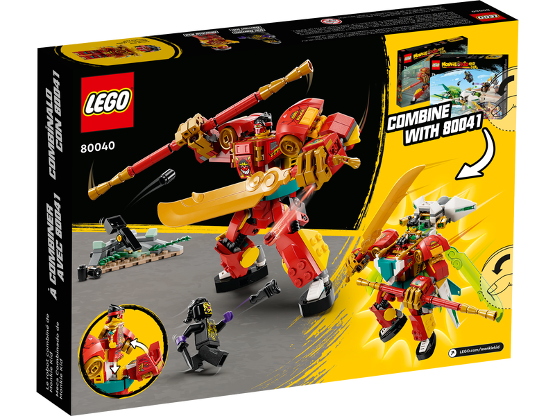 LEGO Monkie Kid 80040 : Monkie Kid's Combi Mech