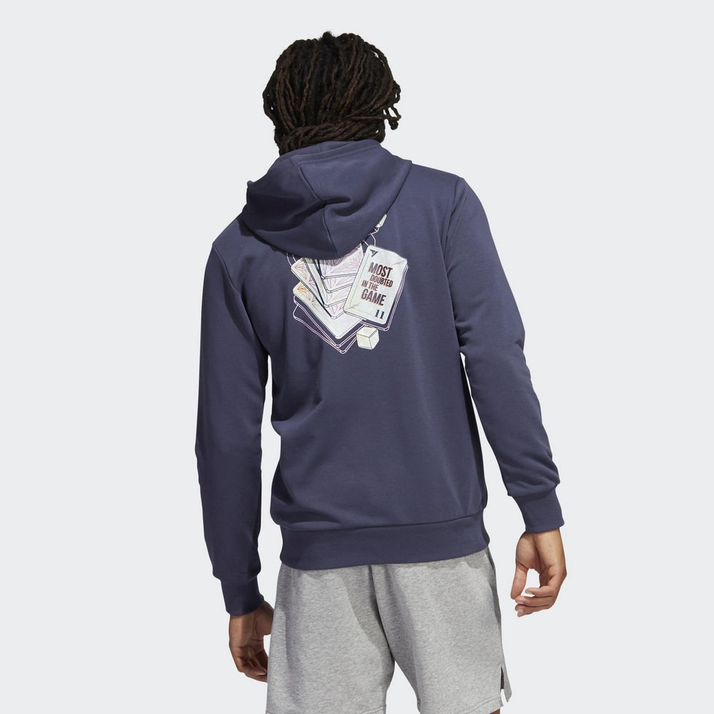 ADIDAS TRAE YOUNG 男 連帽T恤 藍HG4437 DEC-