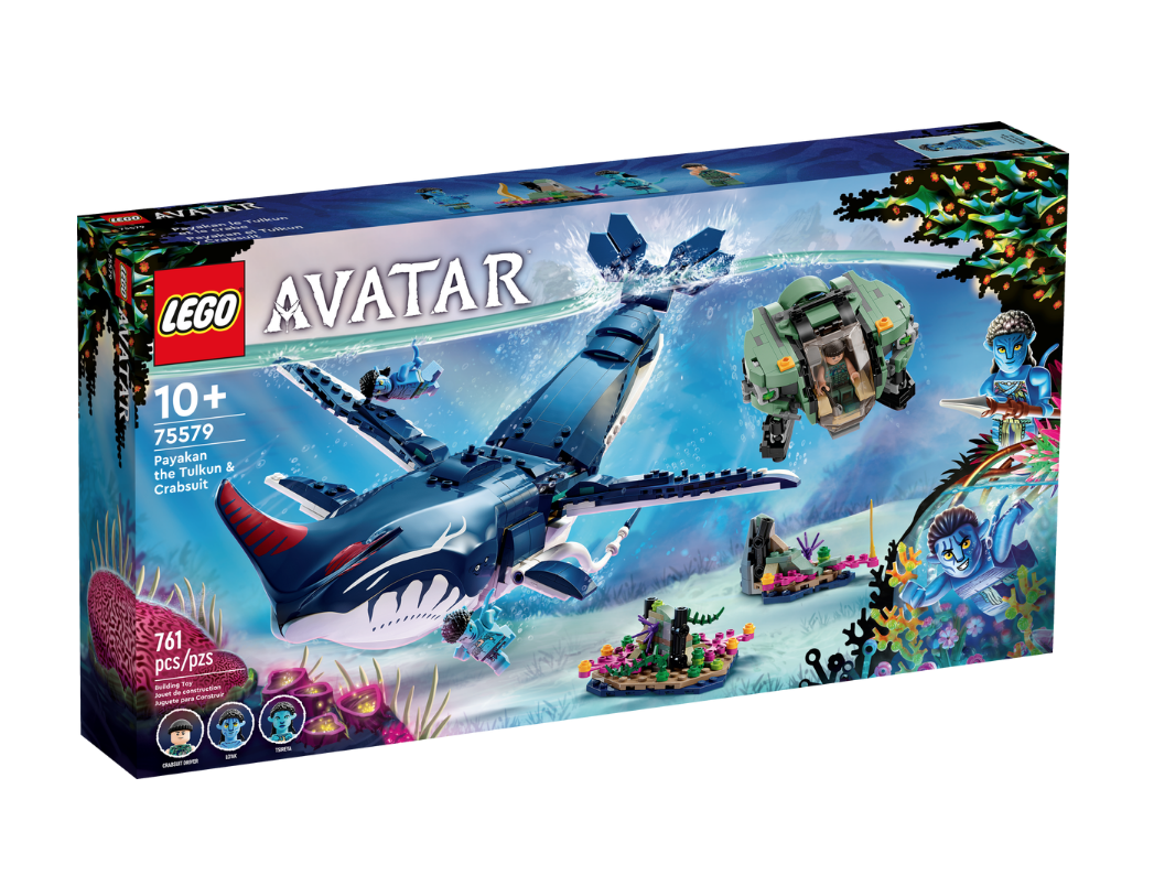 LEGO Avatar 75579 : 圖肯鯨 Payakan和蟹甲《阿凡達：水之道》
